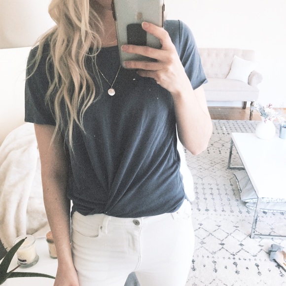 Banana Republic Tops - Banana Republic Navy Tee